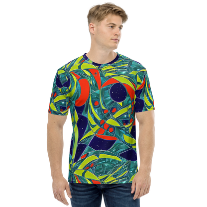 Men's Crew Neck T-Shirt - Harmonic Mirage