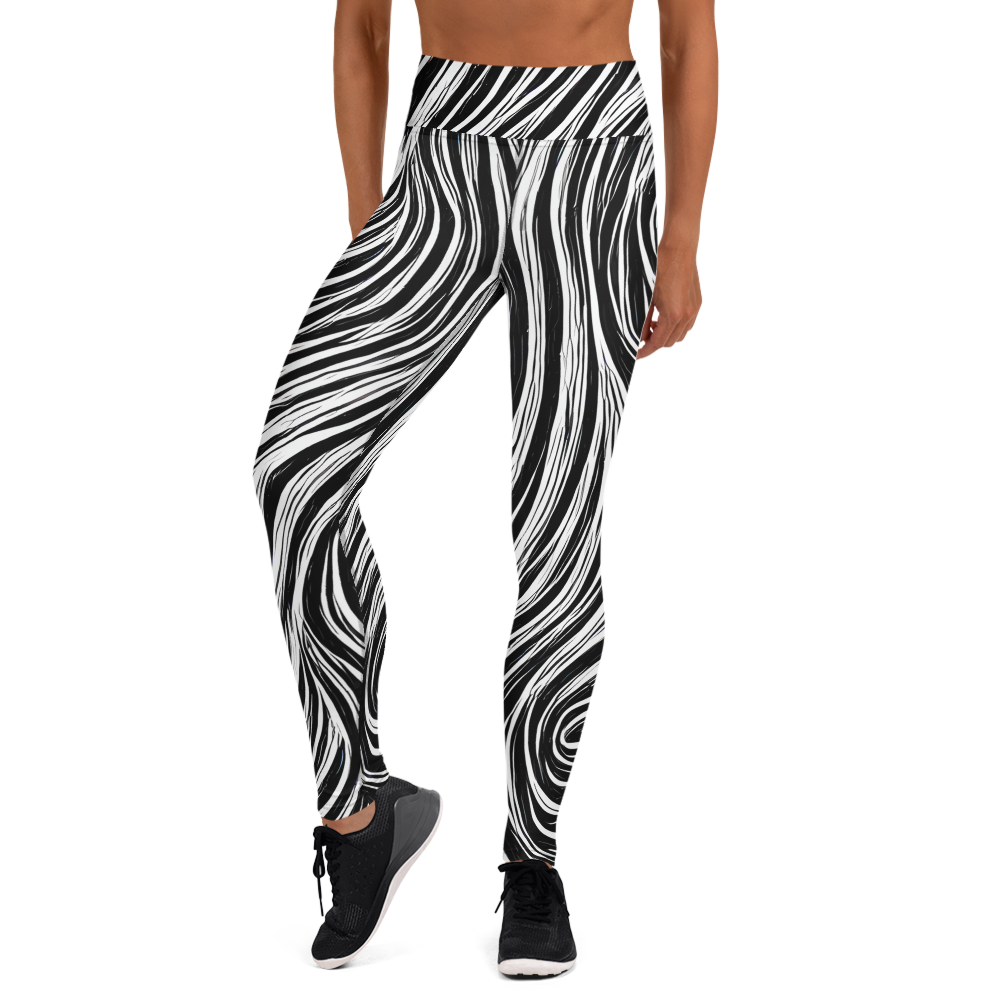 Yoga Leggings - Weston Waves