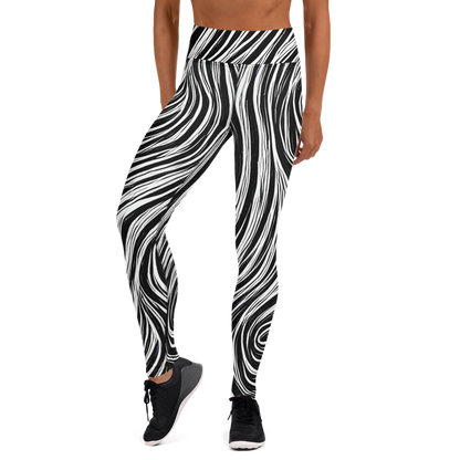 Yoga Leggings - Weston Waves