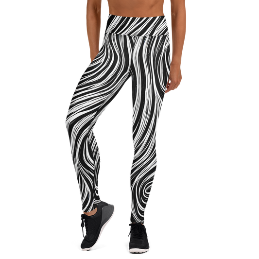 Yoga Leggings - Weston Waves