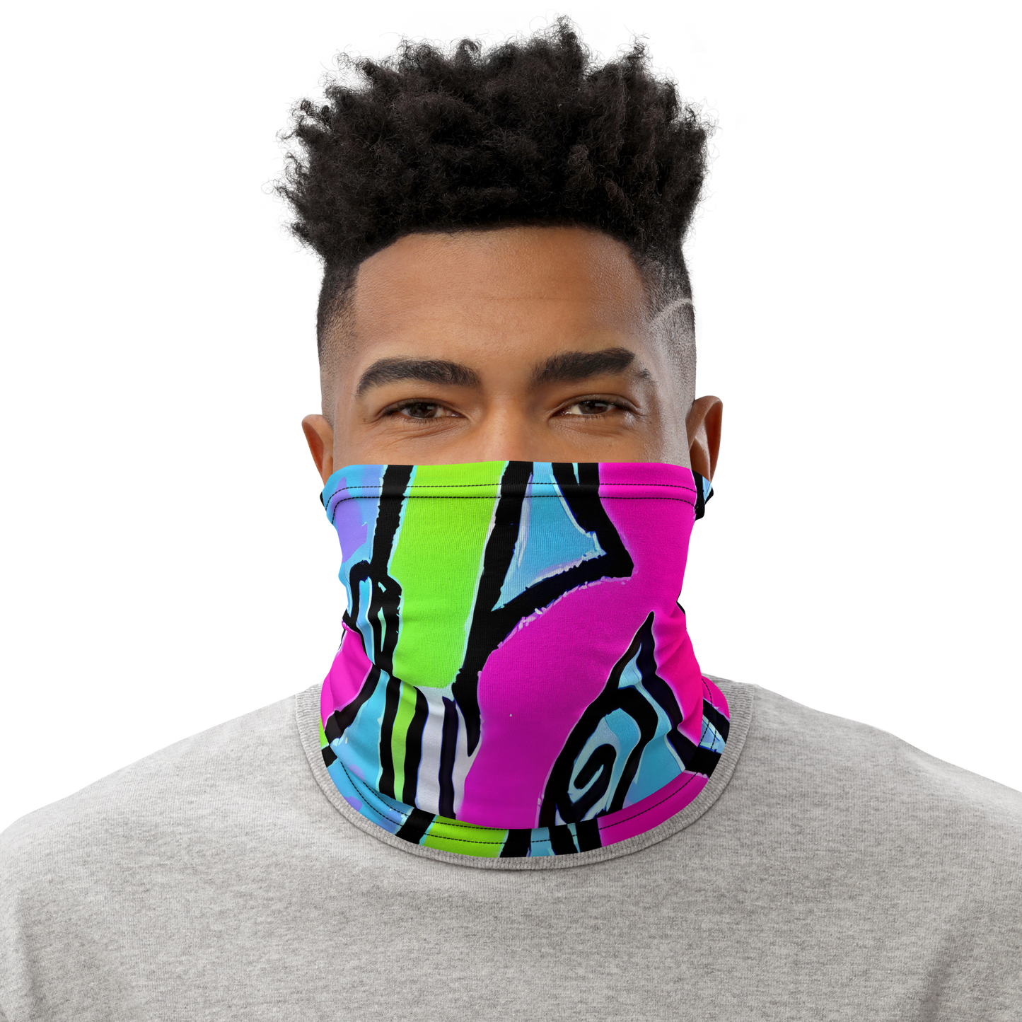 Neck Gaiter - Electric Mosaic