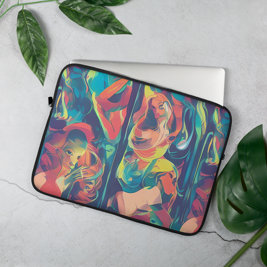 Laptop Sleeve - Neon Aurora