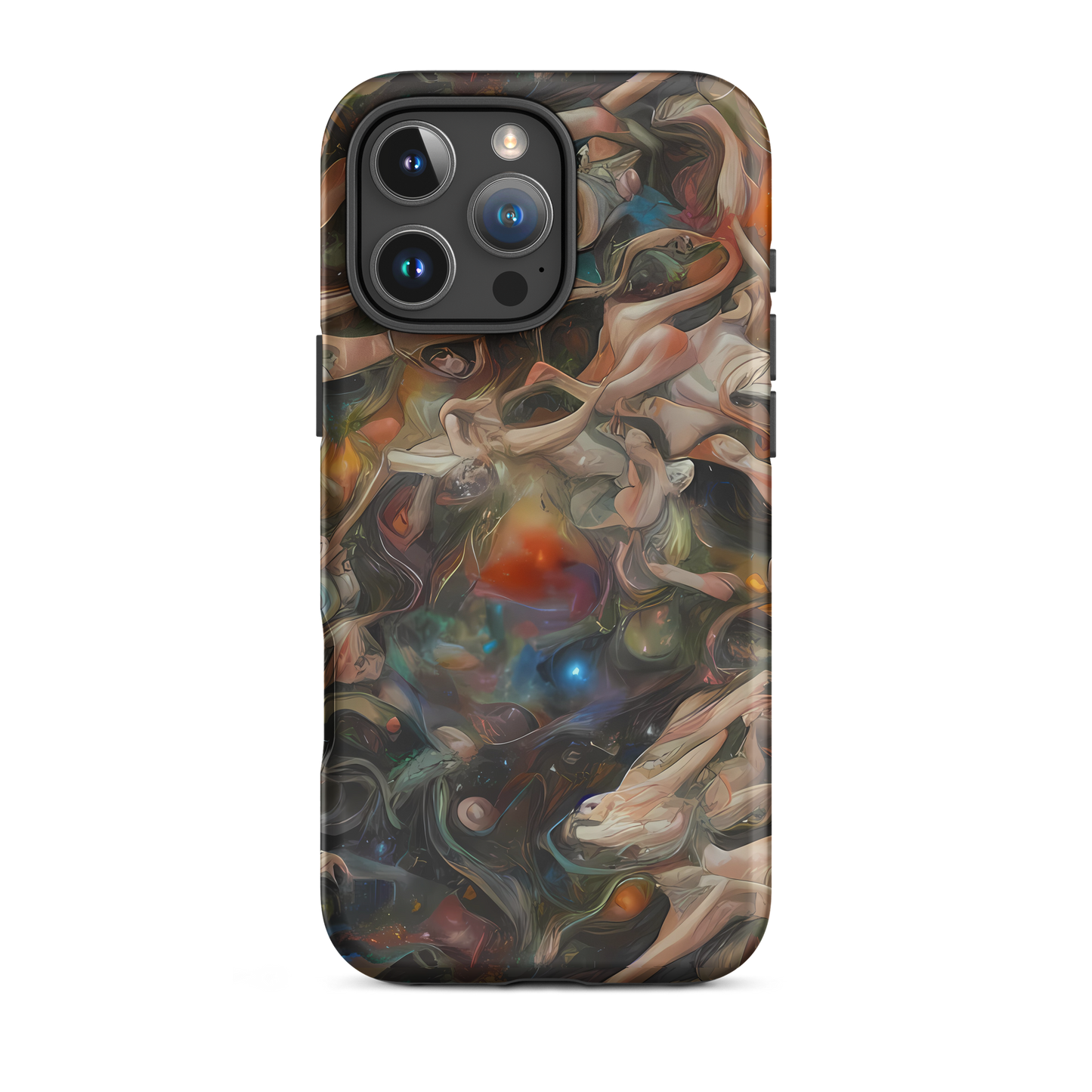 Tough Case for iPhone® - Copper Swirl