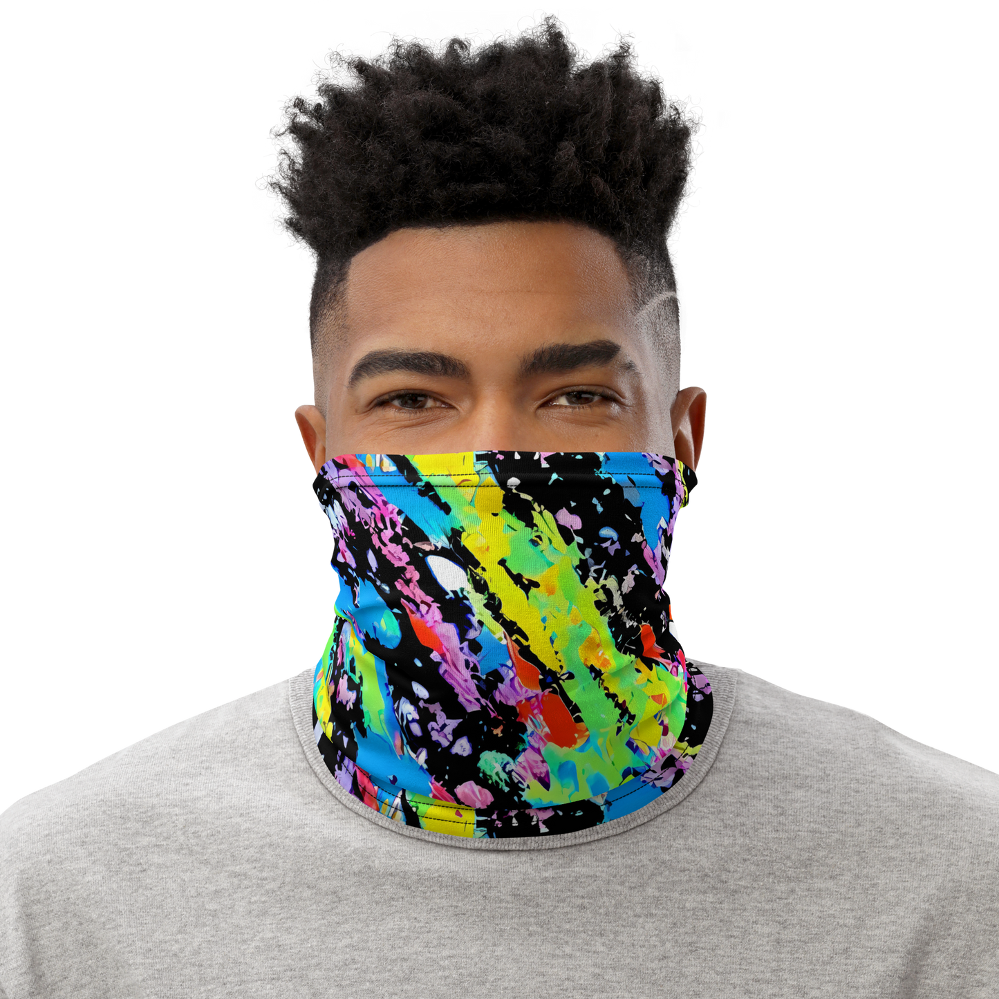 Neck Gaiter - Pollock Pulse