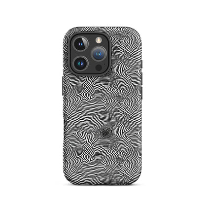 Tough Case for iPhone® - Black And White Rhapsody
