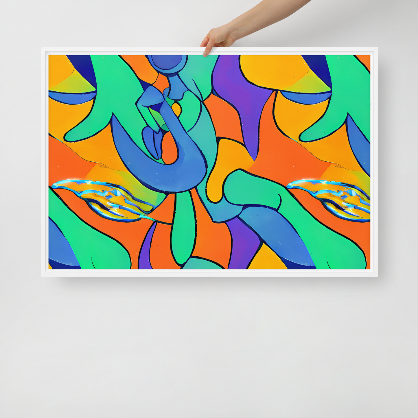 Framed Canvas - Archipenko Dream