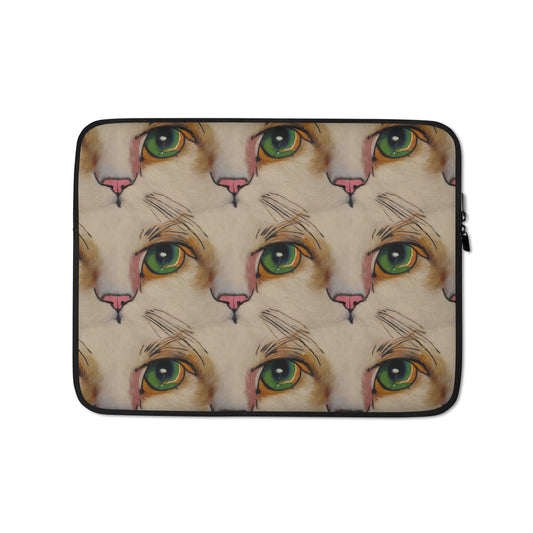 Laptop Sleeve - Emerald Gaze