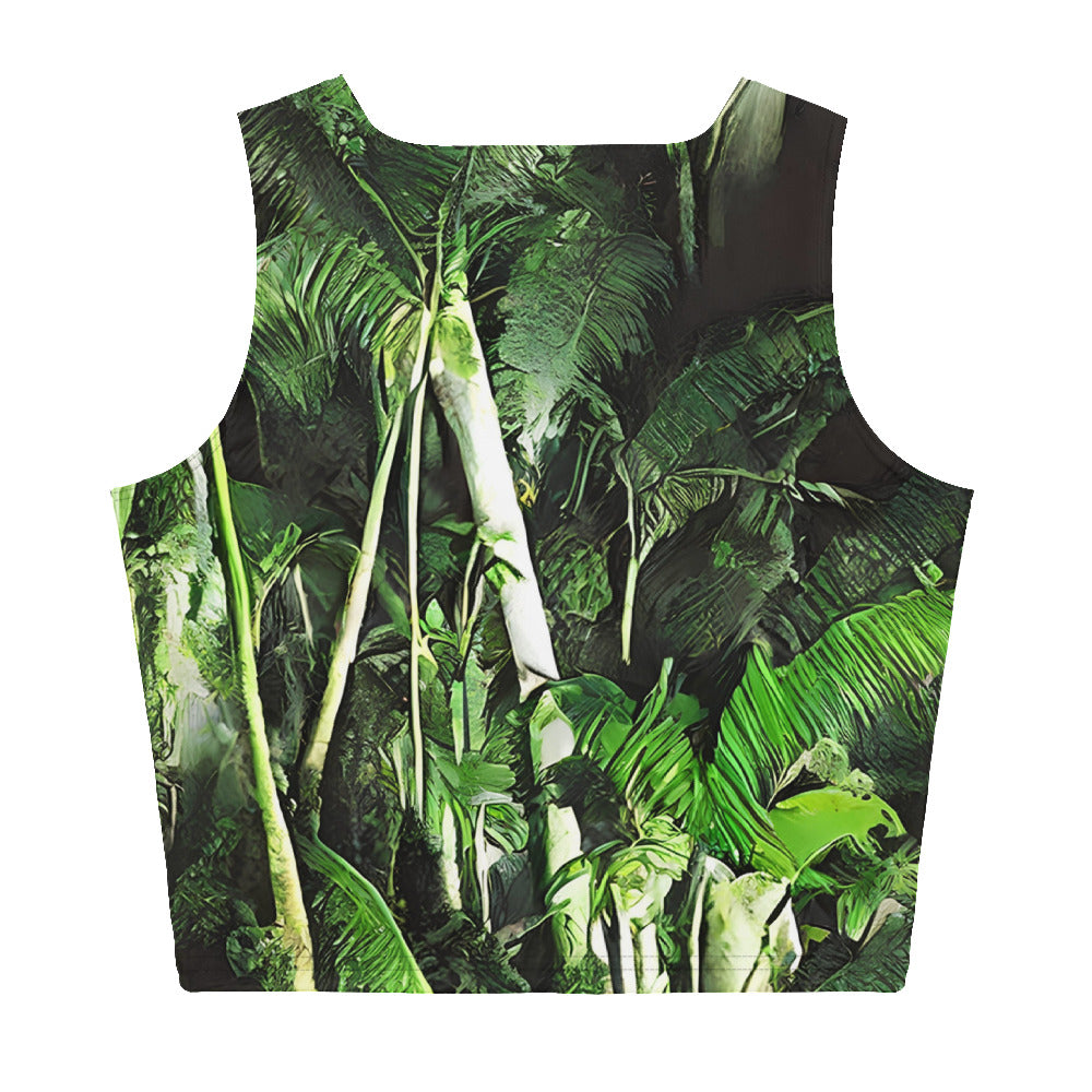 Crop Top - Emerald Canopy