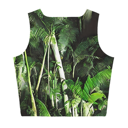 Crop Top - Emerald Canopy