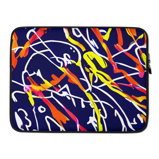 Laptop Sleeve - Neon Currents