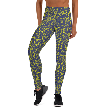 Yoga Leggings - Nightshade Maze