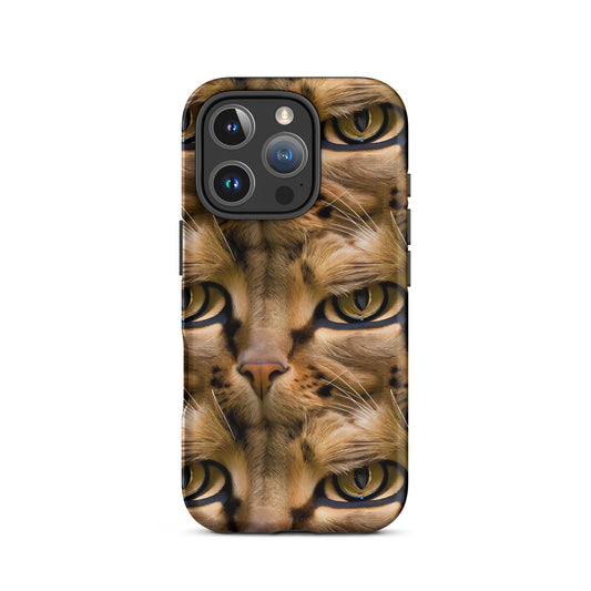 Tough Case for iPhone® - Feline Whisper