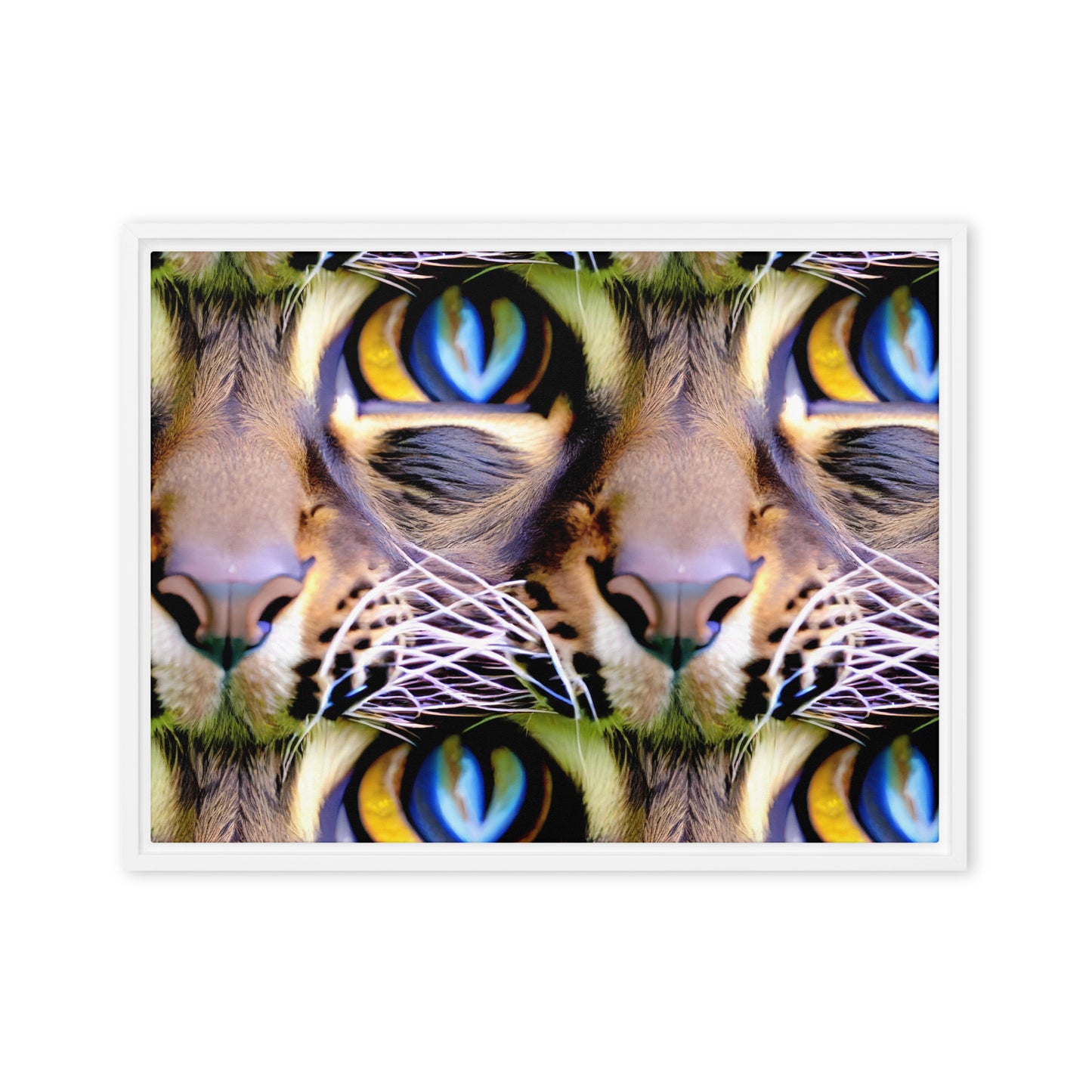 Framed Canvas (in) - Eye of the Wild