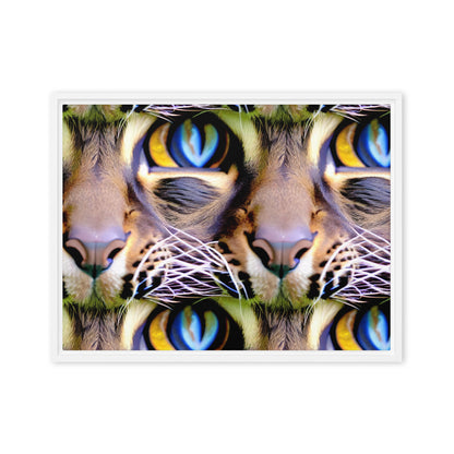 Framed Canvas (in) - Eye of the Wild