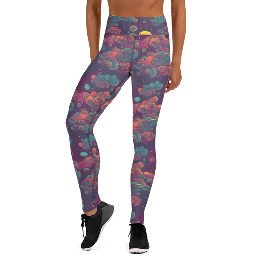 Yoga Leggings - Nebula Dreamscape