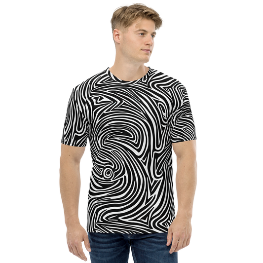 Men's Crew Neck T-Shirt - Vortex Veins