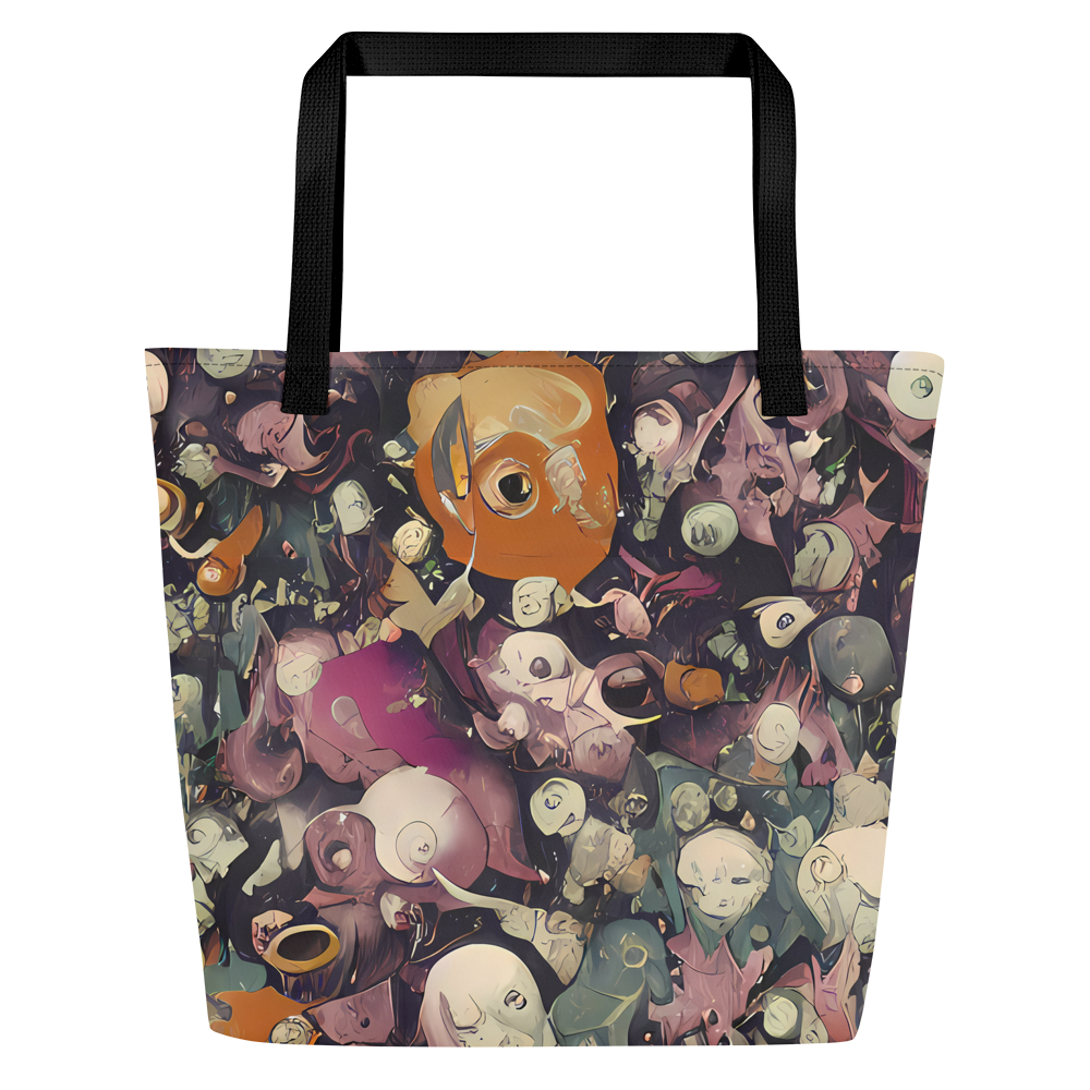 Large Tote Bag w/ Pocket - Visions of the Unseen