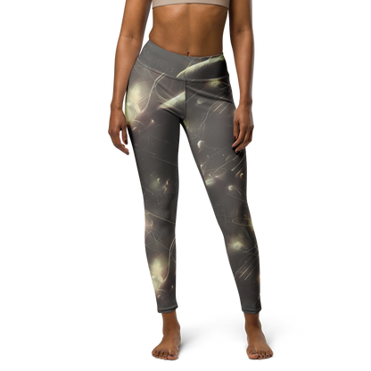 Yoga Leggings - Nebula Veins