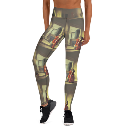 Yoga Leggings - Surreal Shadows