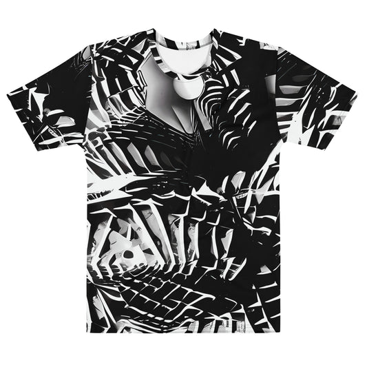 Men's Crew Neck T-Shirt - Illusion Vortex