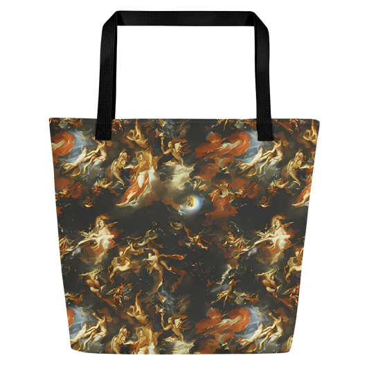 Large Tote Bag w/ Pocket - Van Dyck Vortex