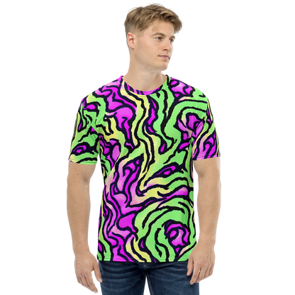 Men's Crew Neck T-Shirt - Mintchine Maze