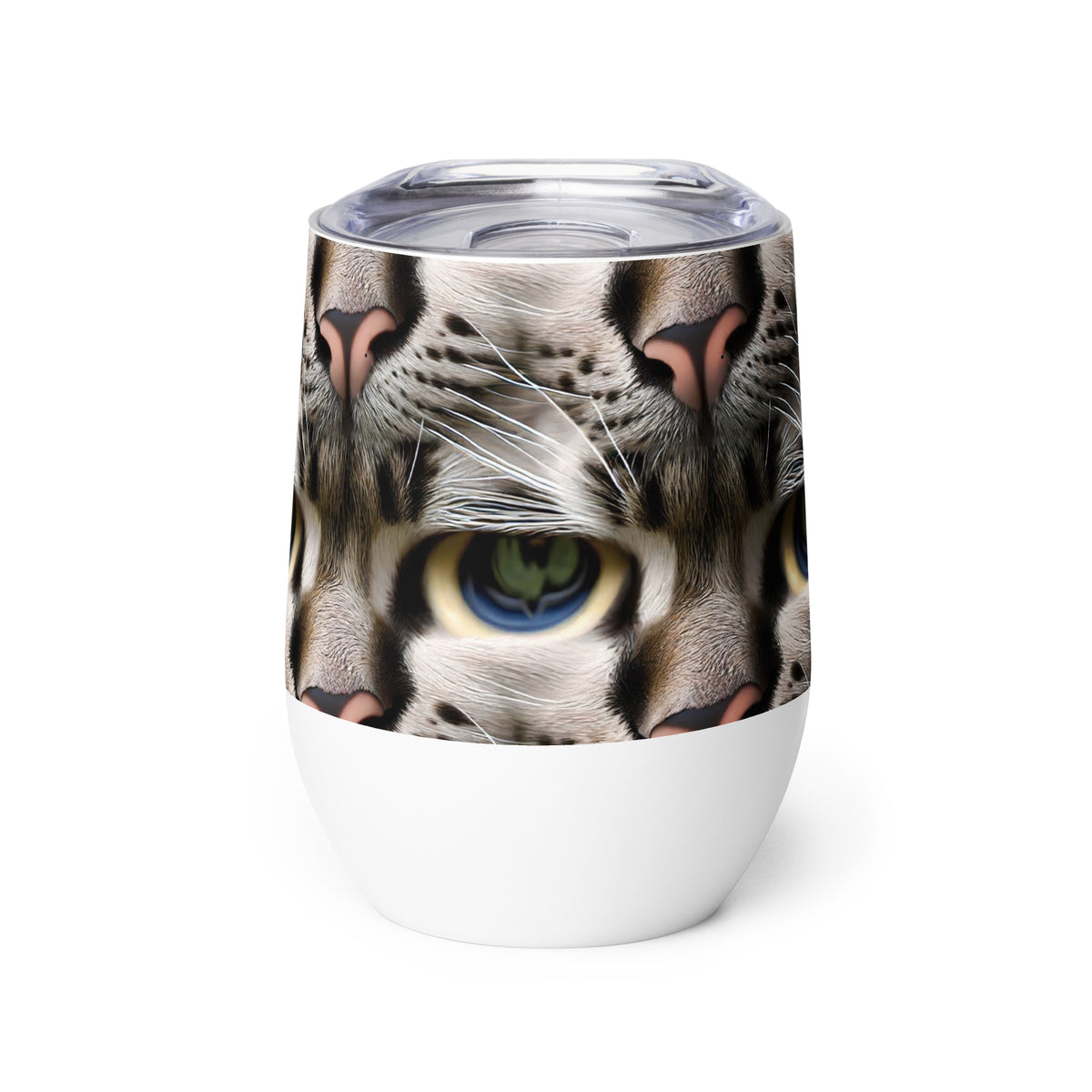 Wine Tumbler - Feline Mirage