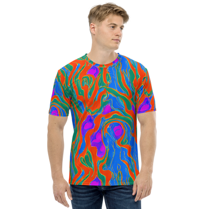 Men's Crew Neck T-Shirt - Childish Strokes