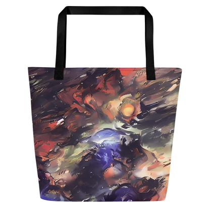 Large Tote Bag w/ Pocket - Twisted Terra