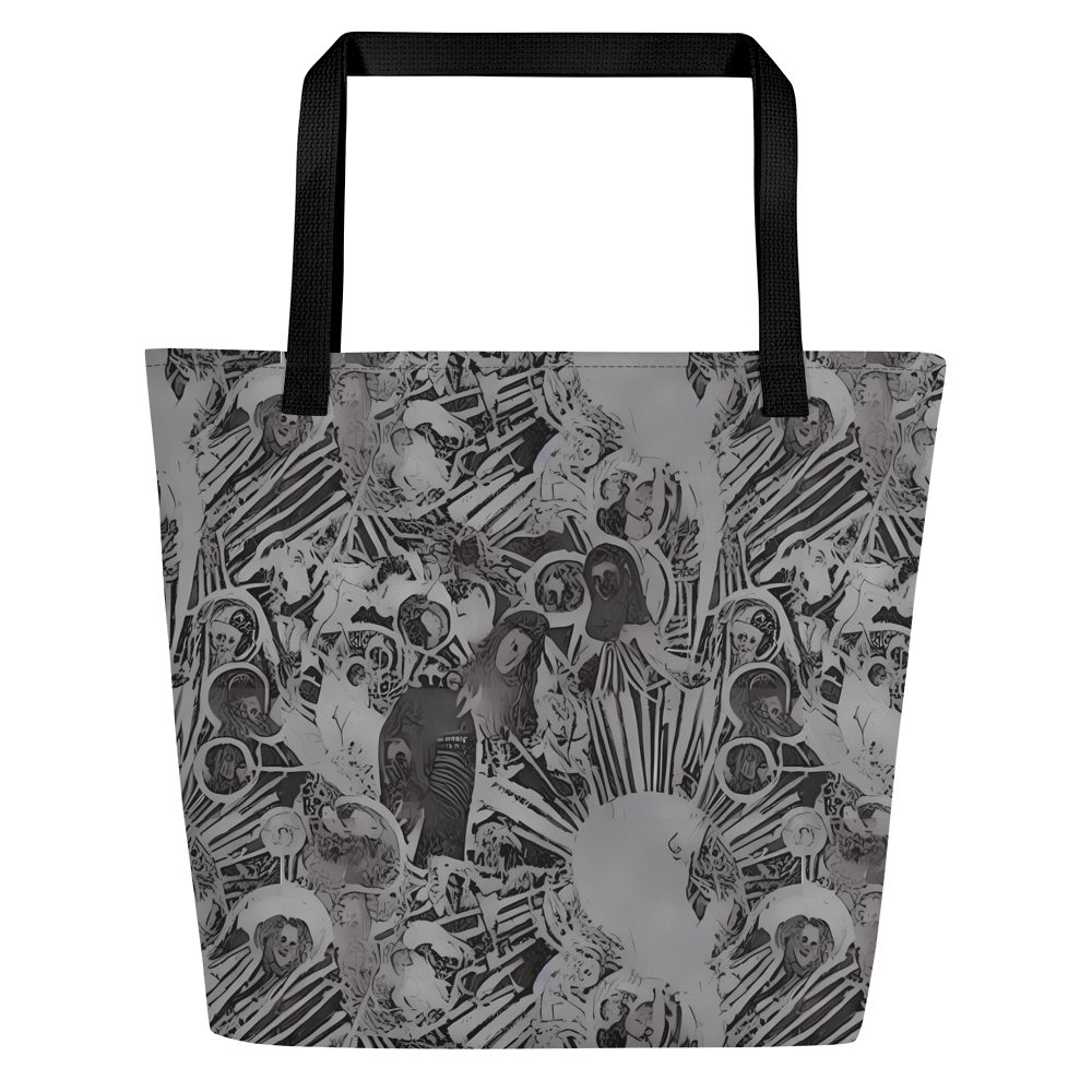 Large Tote Bag w/ Pocket - Dusk Enigma