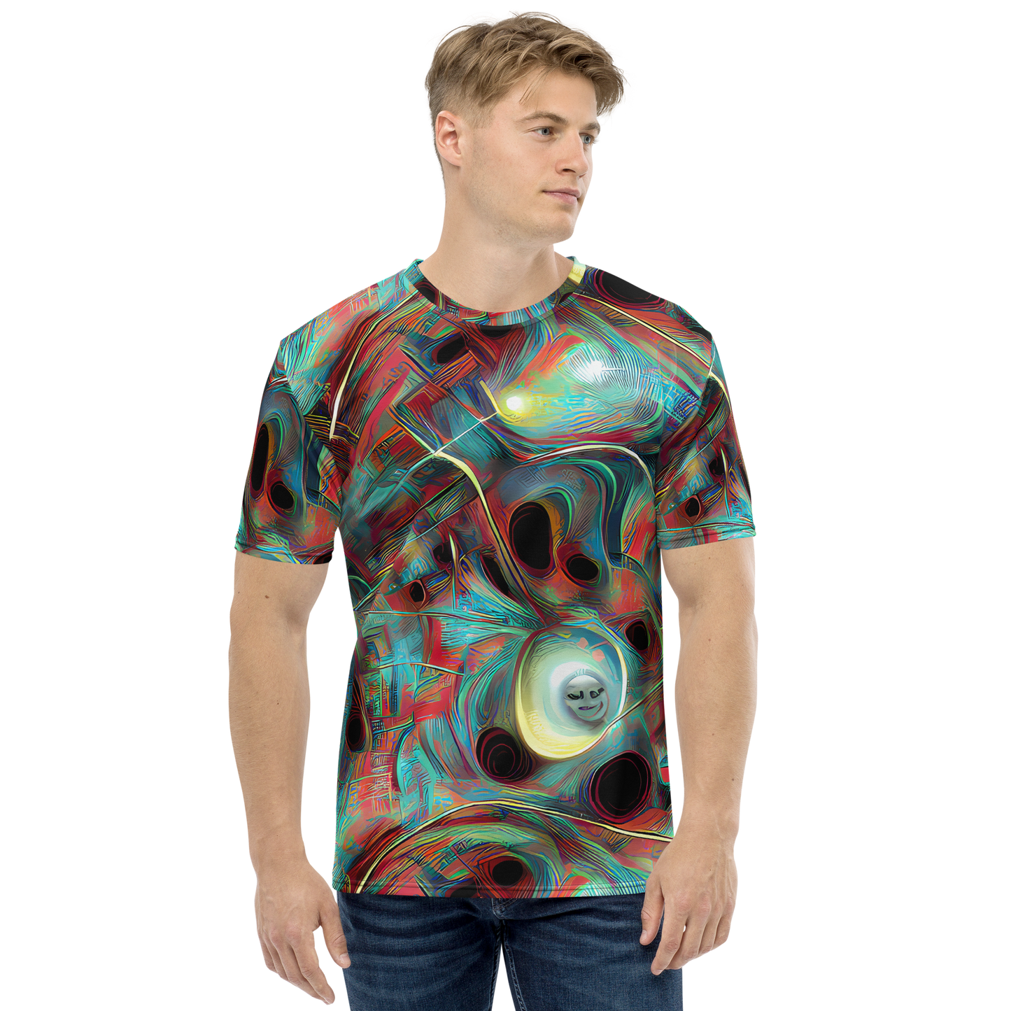 Men's Crew Neck T-Shirt - Dreamwave