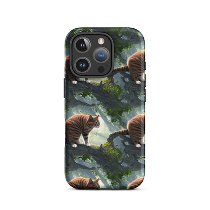 Tough Case for iPhone® - Whiskered Enigma