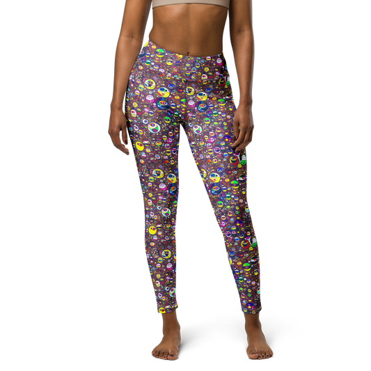 Yoga Leggings - Eyes of Enchantment