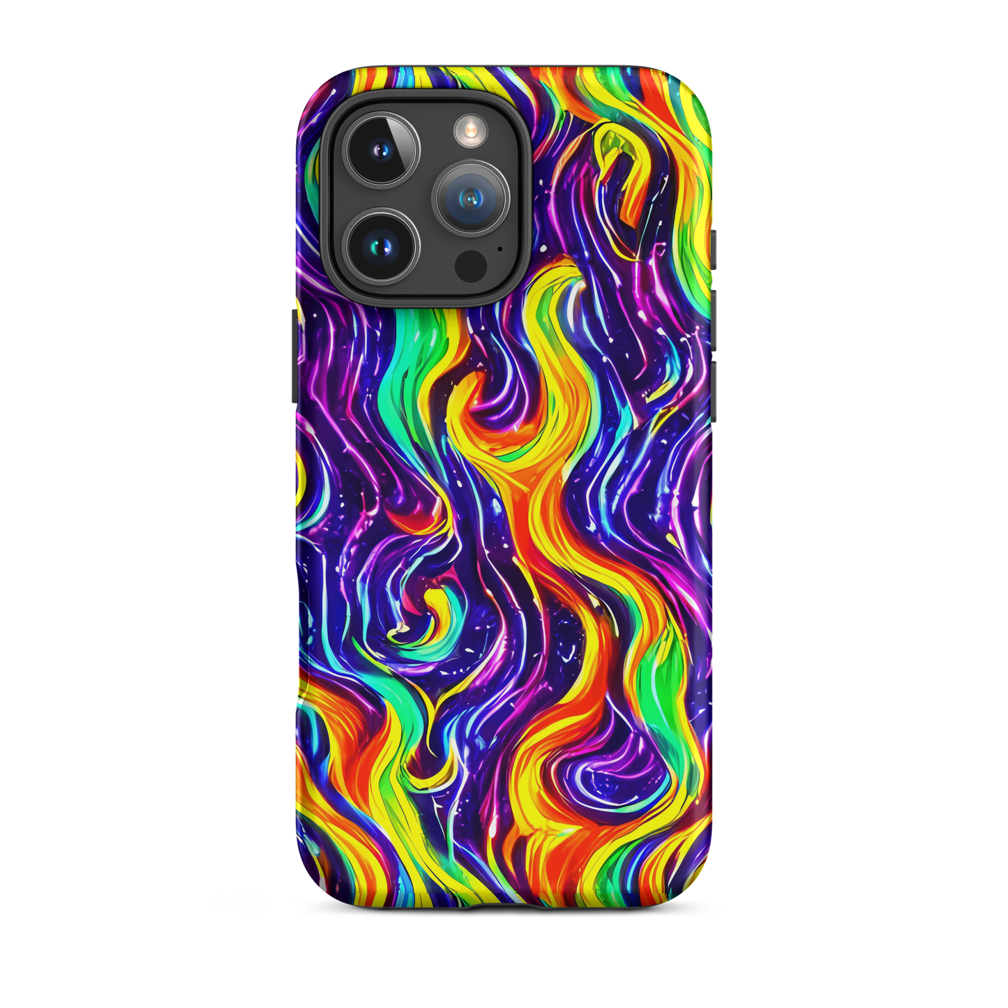 Tough Case for iPhone® - Galactic Flames