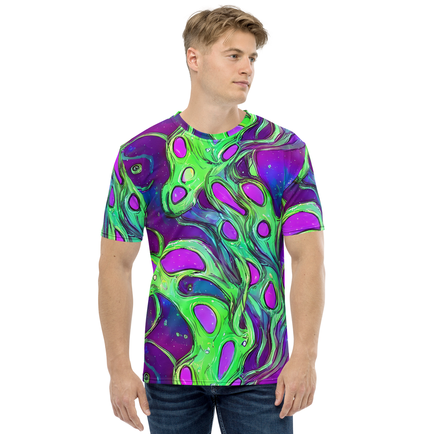 Men's Crew Neck T-Shirt - Funky Mutation