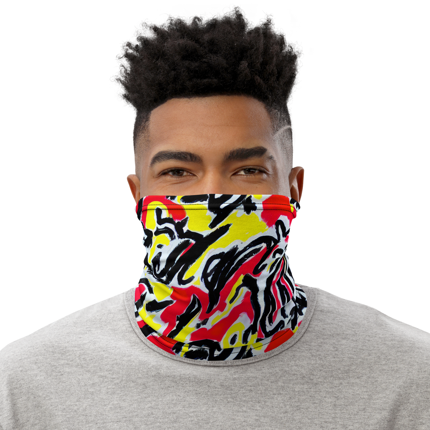 Neck Gaiter - Cosmic Brushstrokes