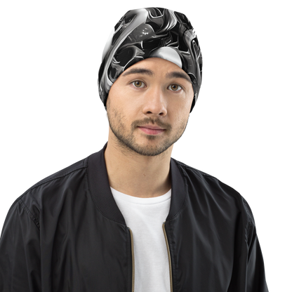 Beanie - Fluid Monochrome