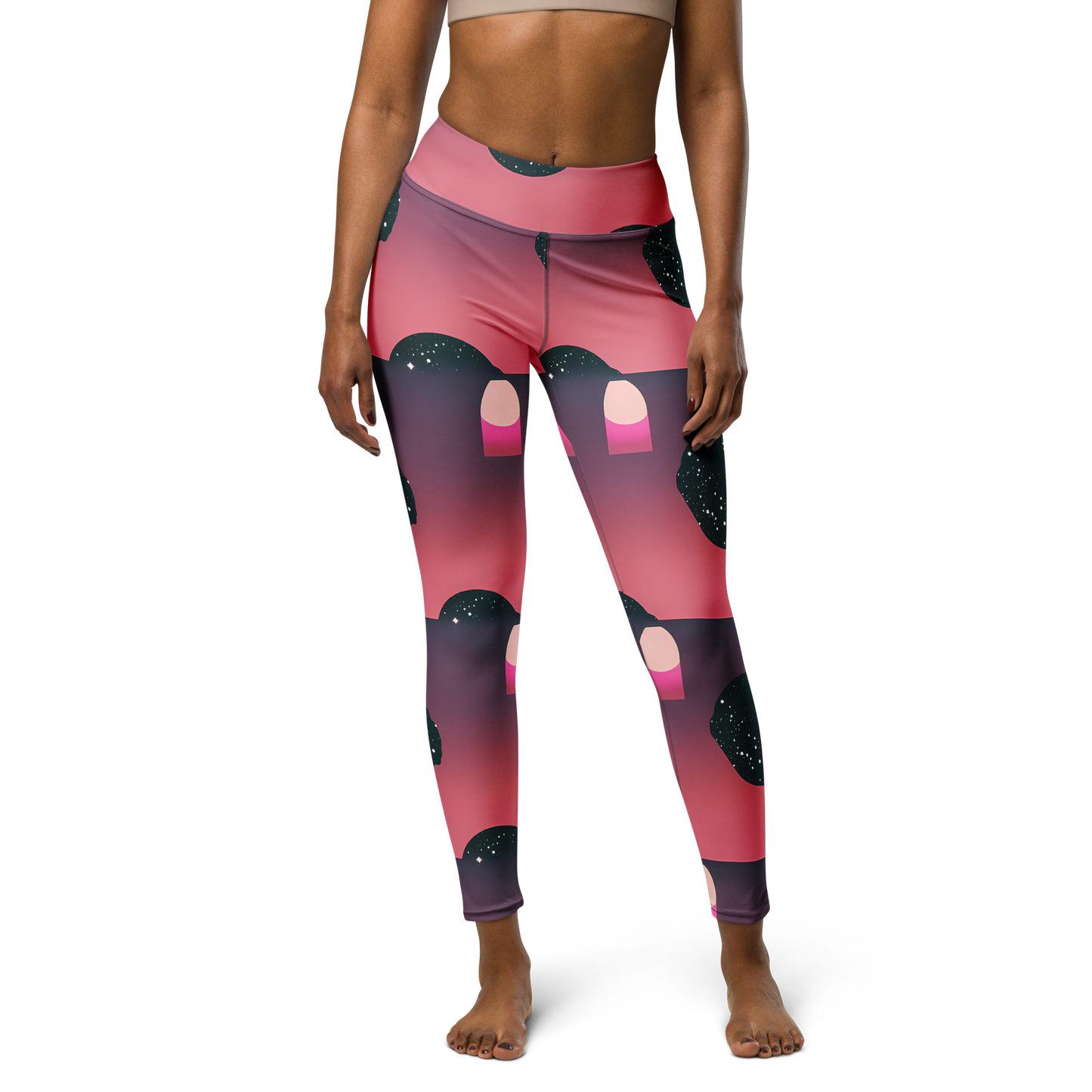 Yoga Leggings - Dreamscape Horizon