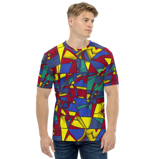 Men's Crew Neck T-Shirt - Vibrant Vexation