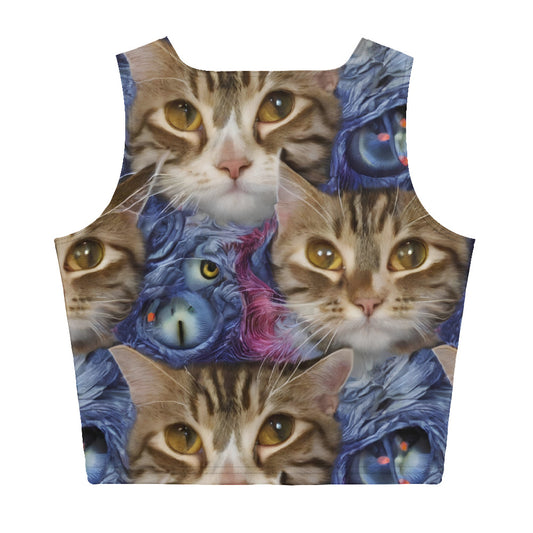 Crop Top - Feline Fantasy
