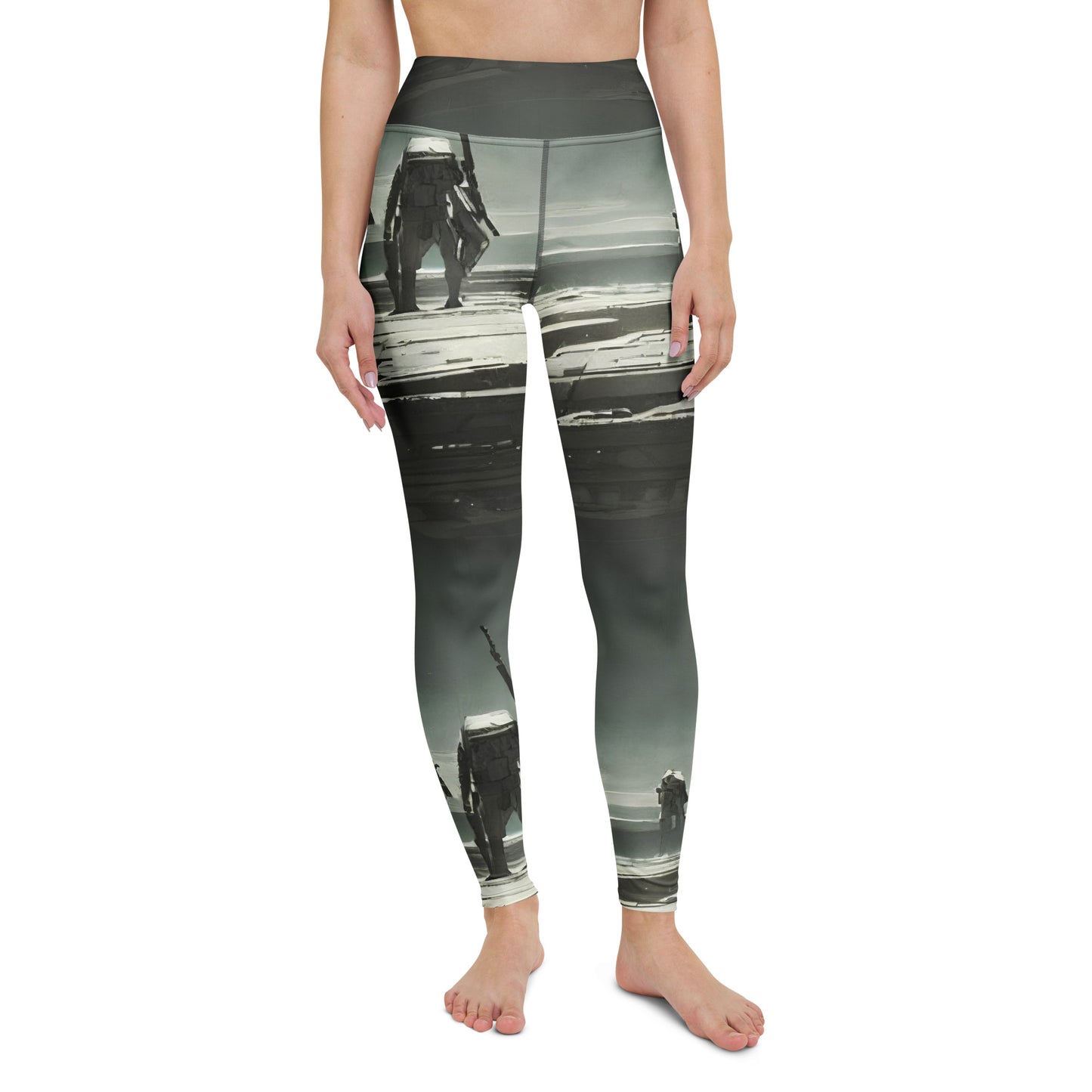 Yoga Leggings - Urban Shadows