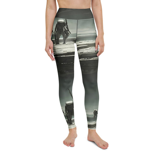 Yoga Leggings - Urban Shadows