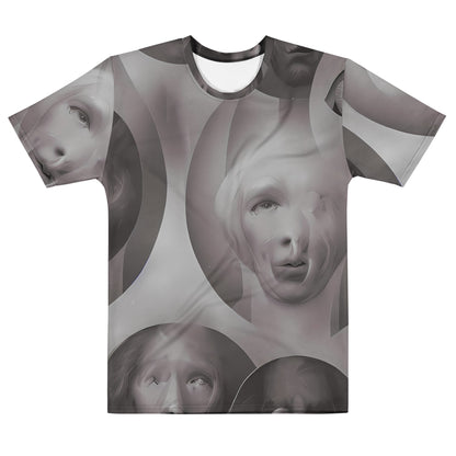 Men's Crew Neck T-Shirt - Phantom Facescape