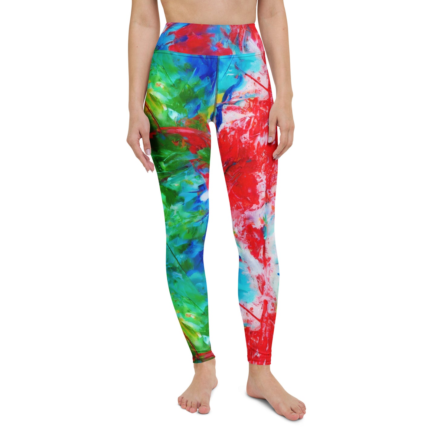 Yoga Leggings - Eclectic Breeze