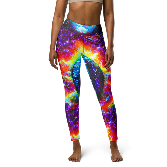 Yoga Leggings - Vriesian Vortex