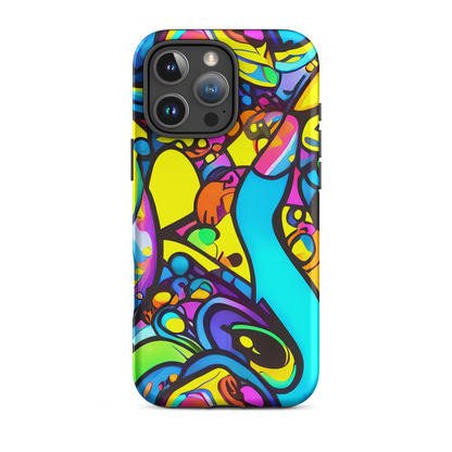 Tough Case for iPhone® - Kaleidoscopic Flow