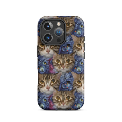 Tough Case for iPhone® - Feline Fantasy