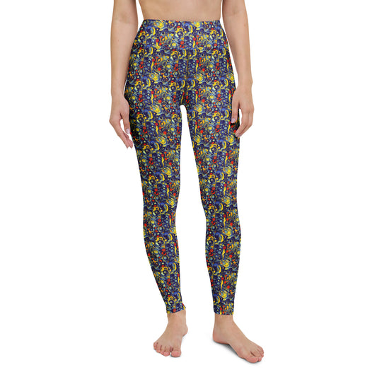 Yoga Leggings - Dynamic Doodles