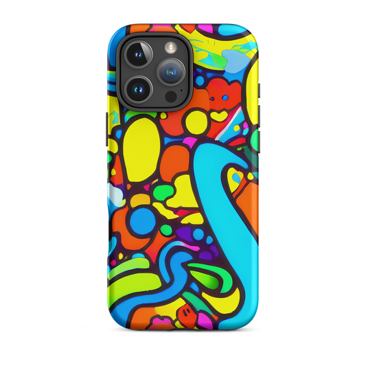 Tough Case for iPhone® - Chromadoodle Junction