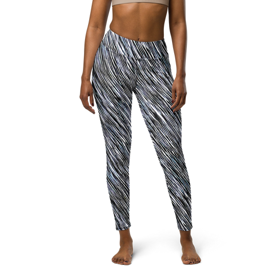 Yoga Leggings - Dupain Waves